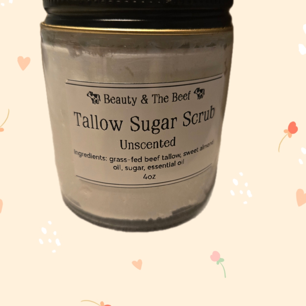 Tallow Sugar Scrub - Cream